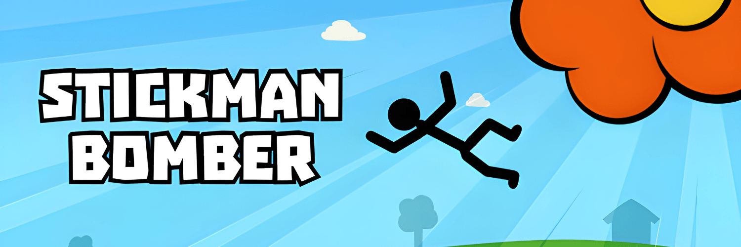 stickman bomber game cover art fun free mobile android game